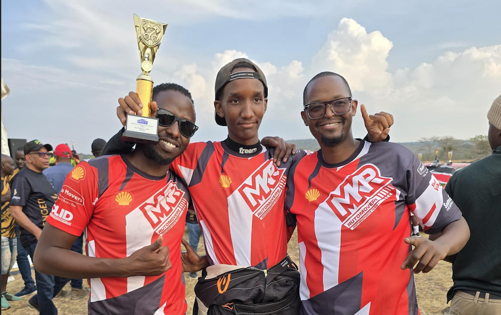 21-year-old Hinga stuns African rally scene in Rwanda debut